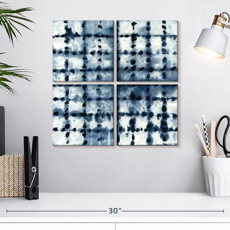 Patchwork Avery Shibori, H 18 po x l 18 po