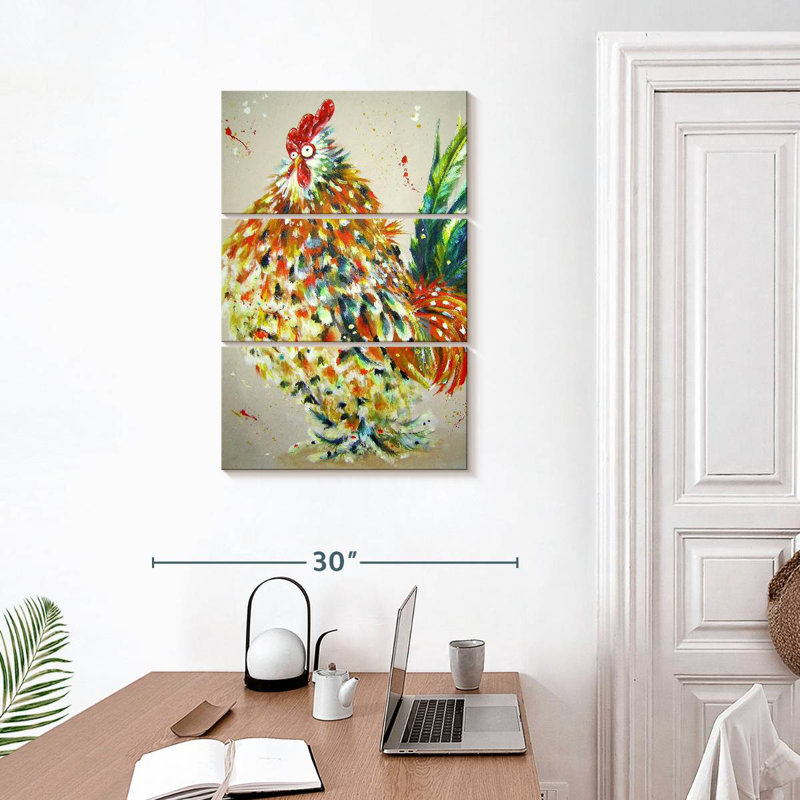 Brampt Elvis Rooster, 32" H x 20" W