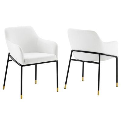 Modway Jovi Performance Velvet Dining Armchair