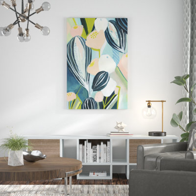 «Glow Garden I» par Grace Popp - peinture sur toile tendue