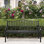 Banc de jardin en métal Patio