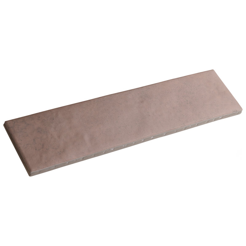 Heritage 2" x 10" Porcelain Stone Look Wall & Floor Tile, Wine