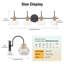 Luminaire de meuble-lavabo avec abat-jour transparent-1233295941-1233295939