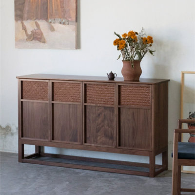 Walnut Wood Sideboard