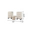 Mikilah 4Pc Vanity Bedroom Set-1060489135-1060489134