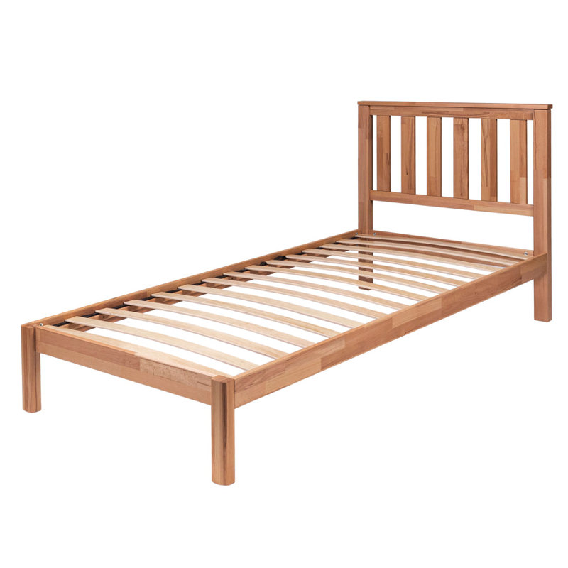 Mize solid wood bed, European Single (90 x 200cm)