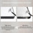 Cozy Design Tempered Glass Framed Wall-Mounted Bathroom Vanity Mirror-102799394-102799396-102799377