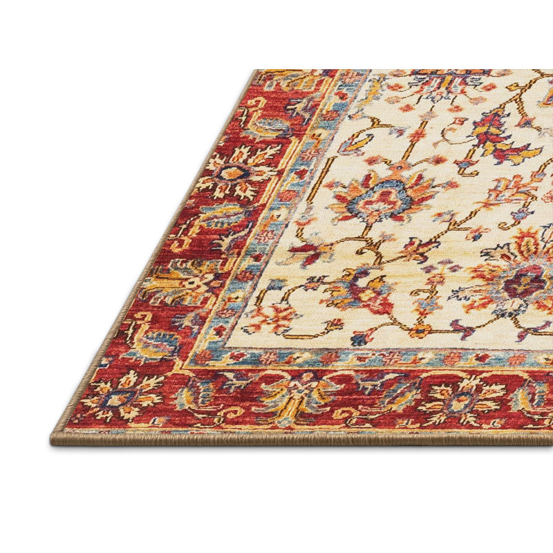 Abstract Indoor Rug, Rectangle 2' x 4'