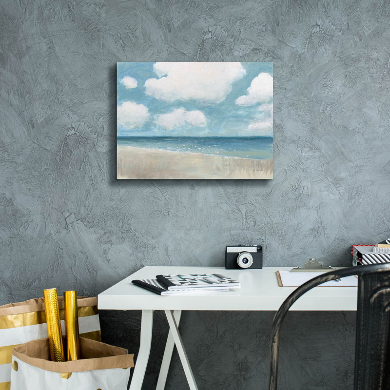 «Seascape 4» par James Wiens, art mural sur toile, H 12 po x l 16 po