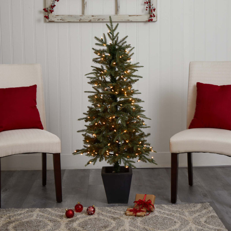 Sapin de noël artificiel vert 4,5 pi