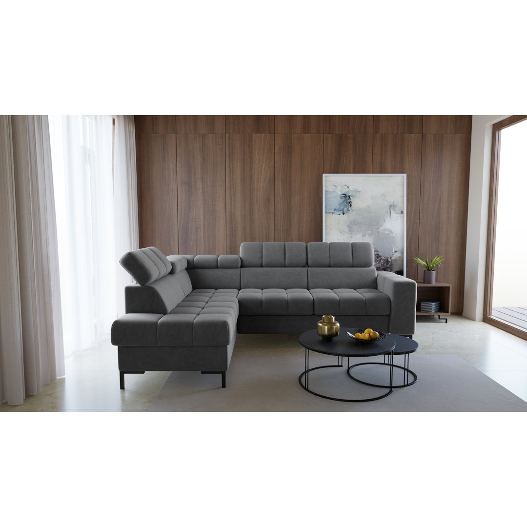 Ecksofa Arniya mit Bettfunktion