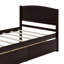 Lit plateforme simple avec deux tiroirs-434316421