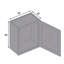 Armoire murale à porte simple W1515-93748285-93748284