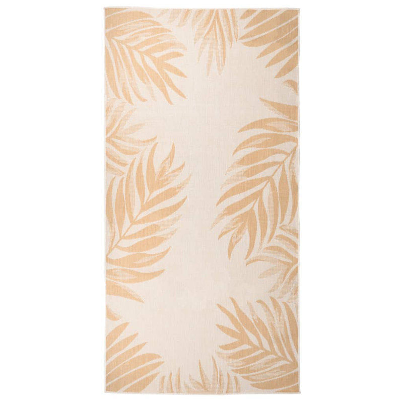 Hordville Rectangle Floral Hand Woven Indoor / Outdoor Area Rug, Rectangle 100 x 200cm