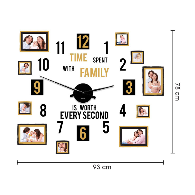 Metal Wall Clock