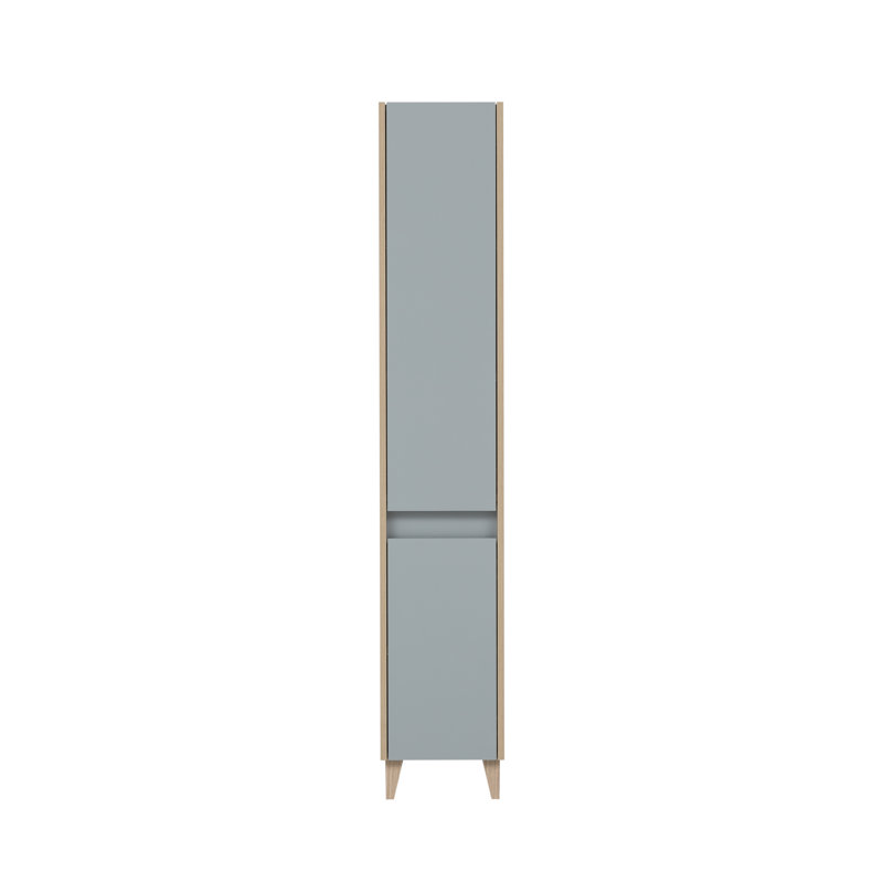 Calvin-Leigh Freestanding Bathroom Cabinet, Pigeon Blue