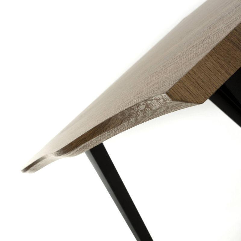 Adelayda Metal Base Dining Table