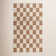 Madalene Checkered Hand-Loomed Jute Area Rug 
