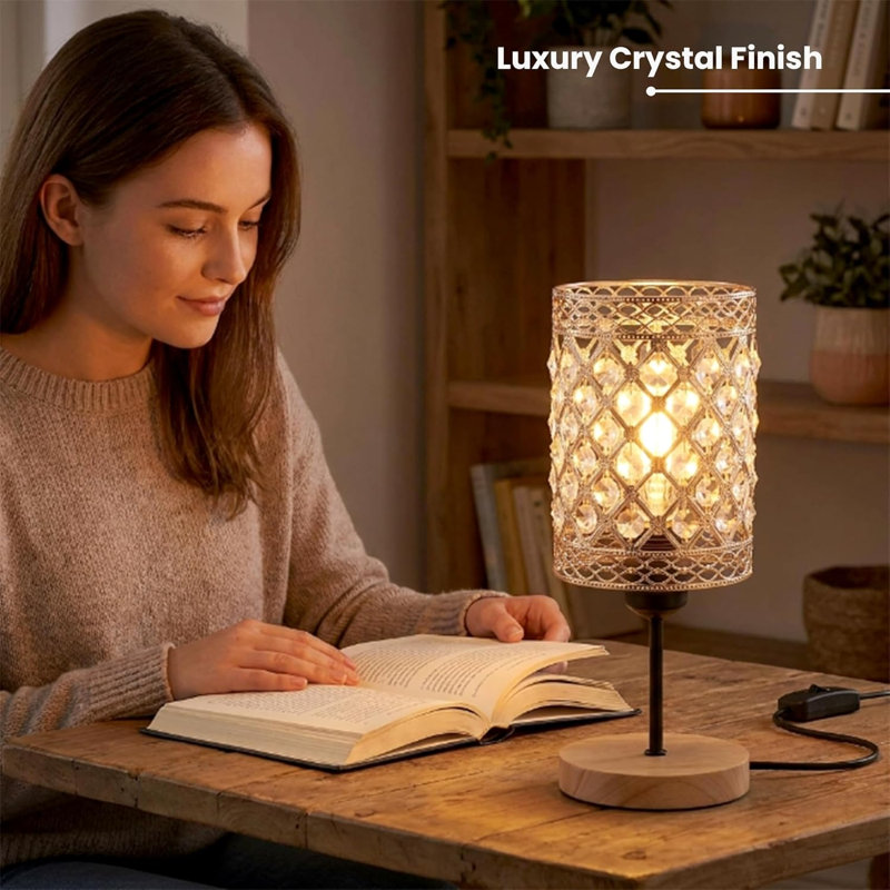 Wood Table Lamp