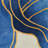 Handmade Hand Tufted Viscose Area Rug in Blue/Purple/Yellow-87183720