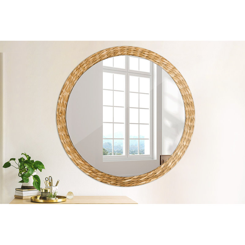 Huldar Glass Flat Wall Mirror