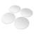 Peel and Stick Mirror Tiles, Circular Domino Dot Design Set