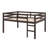 Wood Loft Bed With Ladder-464852715