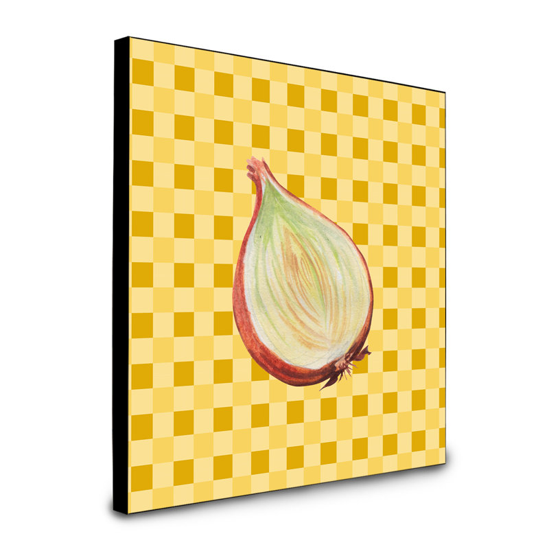 Panneau mural oignon sur basketweave Larisa