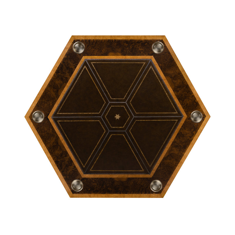 Scarborough House 60" Hexagonal Card Table