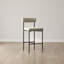 Tabouret de bar rembourré avec pieds en métal Boucle-1082854849-1085501948-1122663135