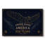 Aigle parmi les constellations - Toile tendue avec châssis - prête à être accrochée-926748143