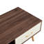 Table basse rectangulaire avec tiroir, table centrale