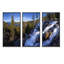 Eagle Falls Emerald Bay Lake Tahoe - ensemble de 3 reproductions sur toile flottantes-1683105247-1683105240