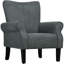 Fauteuil de 31,5 po de largeur, fauteuil d'appoint et pieds de lecture Nahki-1587667137