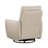 Luxurious Swivel Glider Reclining Chair With Plush Comfort And Taupe Leather Upholstery For Living Room Relaxation-51729444