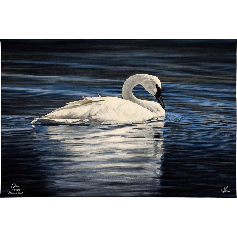 «Beautiful», 24 po x 36 po, art mural sur toile tendue avec châssis