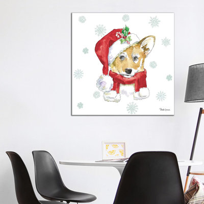 Holiday Paws VIII by Beth Grove - Wrapped Canvas Print