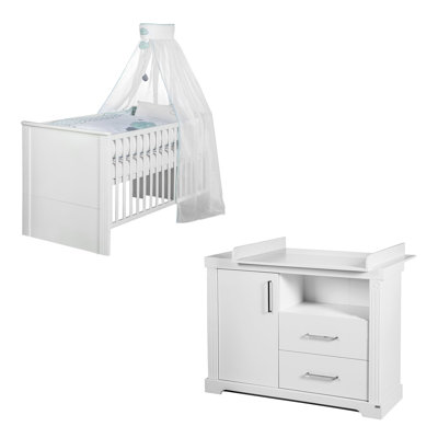 Maxi Convertible 2 -Piece Nursery Furniture Set