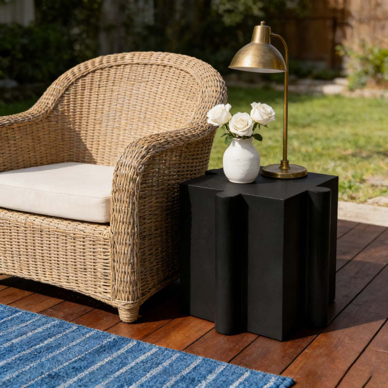 Table d'appoint Art, Noir