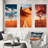 " Australia Red Centre Solitude " 3 - Pieces-1799114965-1799114963