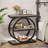 3-Tier End Table Set of 2, Industrial Sofa Couch Side Table with Storage Shelves, Small Bedside Table for Bedroom-1077132093