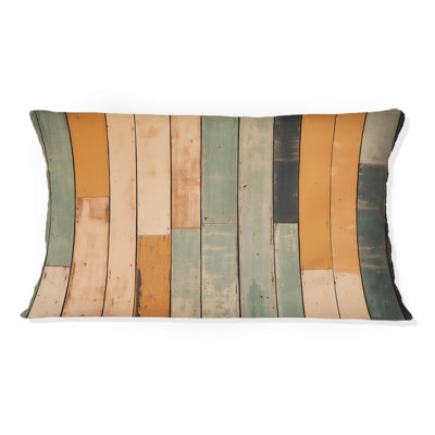 Coussin décoratif vertical Elegance Minimal Reprovisions II - Abstract Midcentury