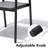  10 - Person Aluminum Outdoor Dining Set with Umbrella Hole-589902157