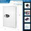 Digital Keypad Safe For 144 Keys - Battery Low Alert Feature Spacious 144 For Home, Office & More