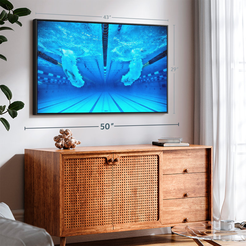 «Natation Contest Wall Art», H 29 po x l 43 po
