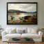 Paysage côtier avec des bateaux-Hans Gude-Toile tendue avec châssis-c. Fin du 19e siècle-255054089-255054090-255054086
