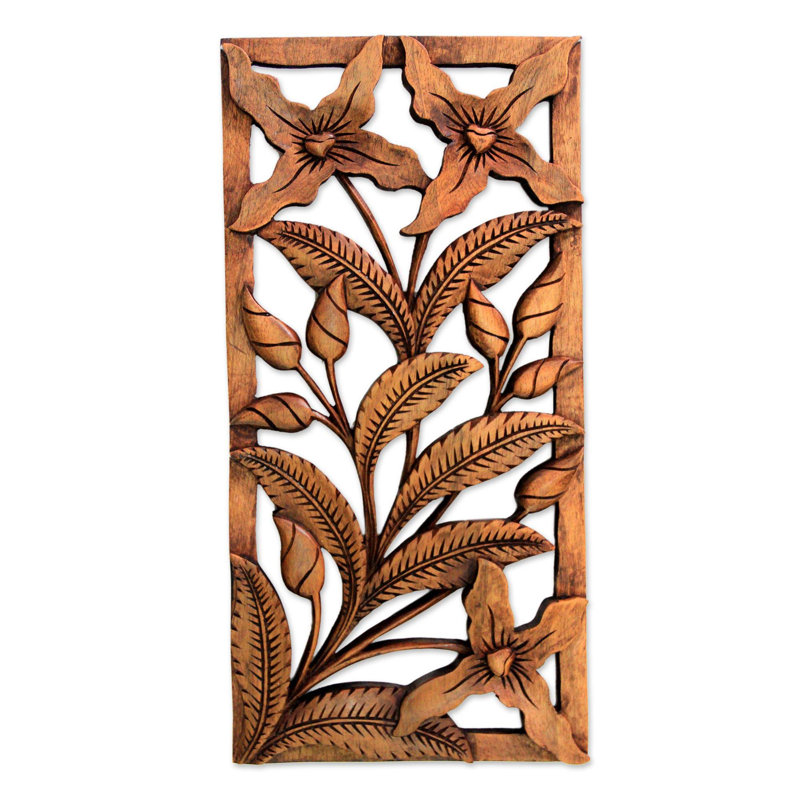 Eka Handmade Solid Wood Wall Decor