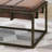 Brown Suede Upholstered Metal Bench, Brushed Gold Finish, Comfortable For Social Interaction, Classic Design, And Long - Lasting, 49 In Depth, 25 Width, 16 Height-157150731