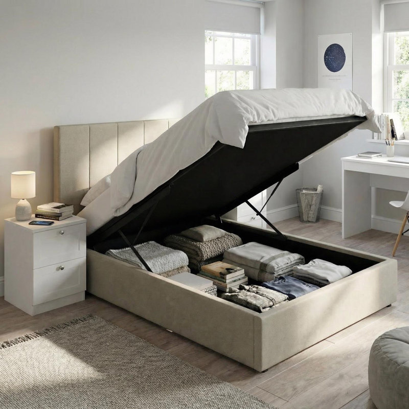 Upholstered Ottoman Bed