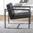 Holbeach Faux Leather Armchair-1364926946